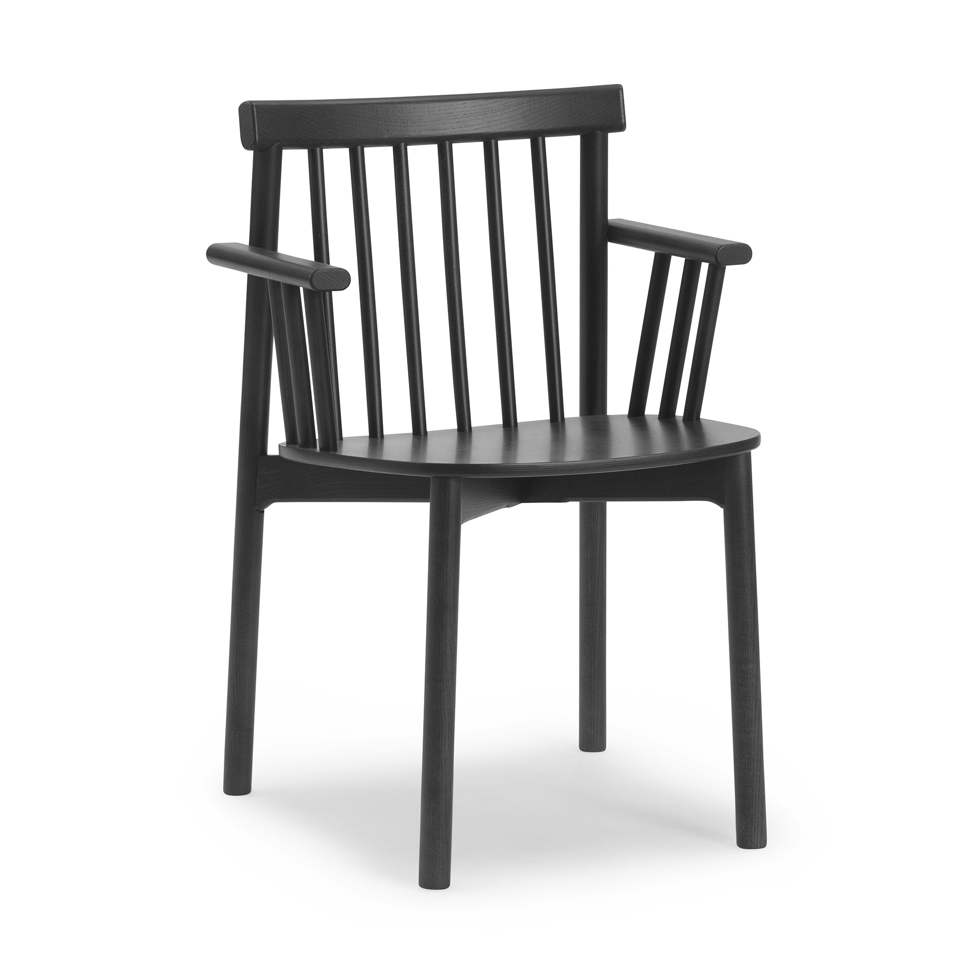Normann Copenhagen - Pind Armlehnstuhl | Esche schwarz gebeizt