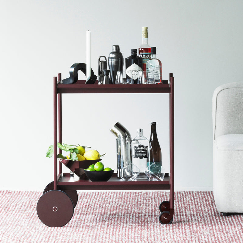 Normann Copenhagen - Rul Trolley | burgunder