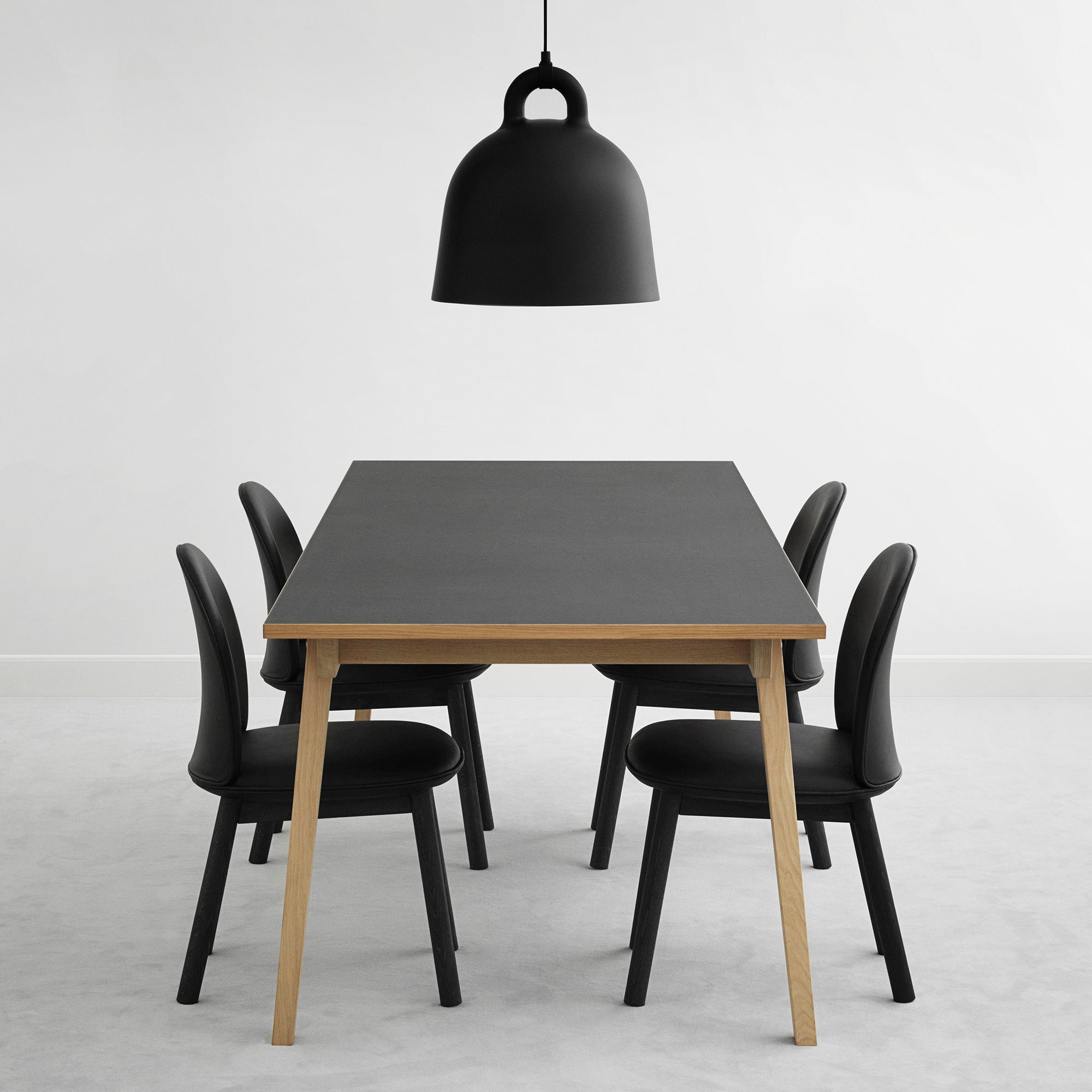 Normann Copenhagen - Slice Tisch Linoleum 84 x 160 cm