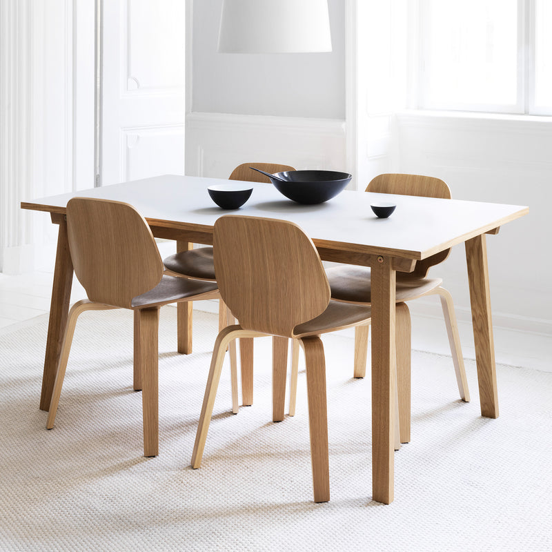 Normann Copenhagen - Slice Tisch Linoleum 84 x 160 cm