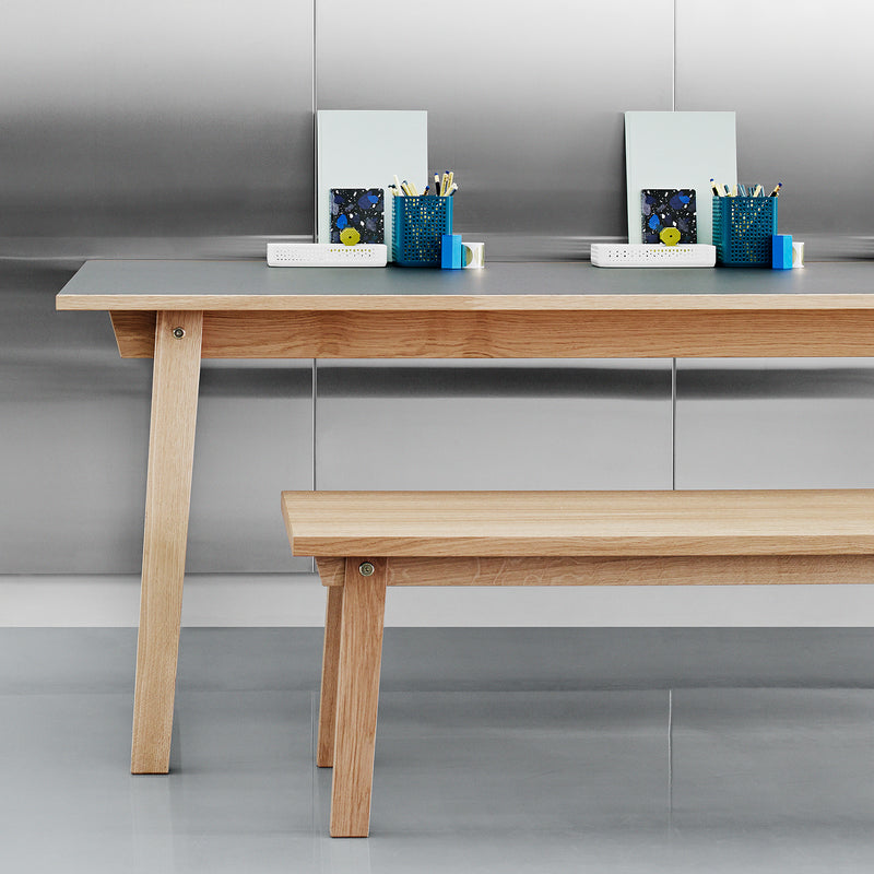 Normann Copenhagen - Slice Tisch Linoleum 84 x 160 cm