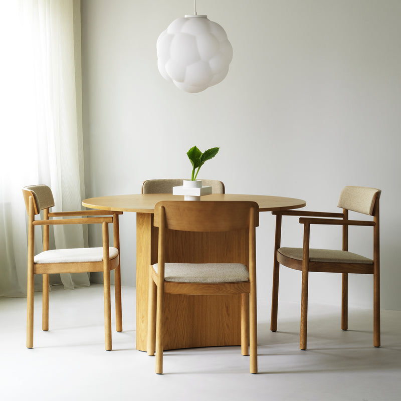 Normann Copenhagen - Timb Armlehnstuhl | Hallingdal 220 / tan