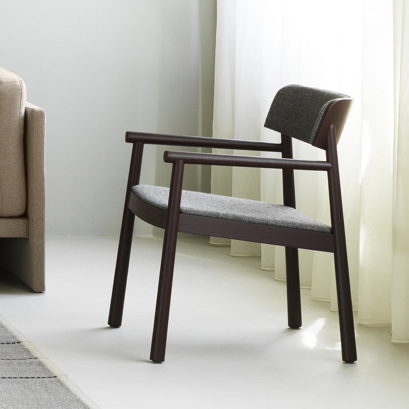Normann Copenhagen - Timb Lounge Armlehnstuhl | Hallingdal 368 / braun
