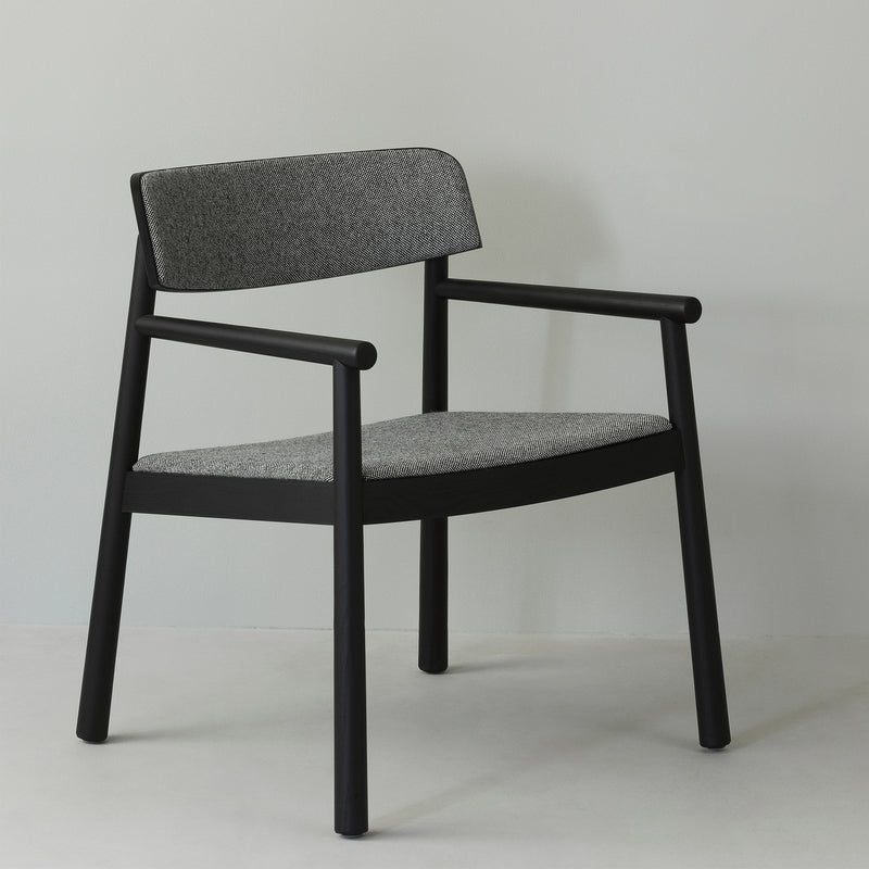 Normann Copenhagen - Timb Lounge Armlehnstuhl | Hallingdal 166 / schwarz