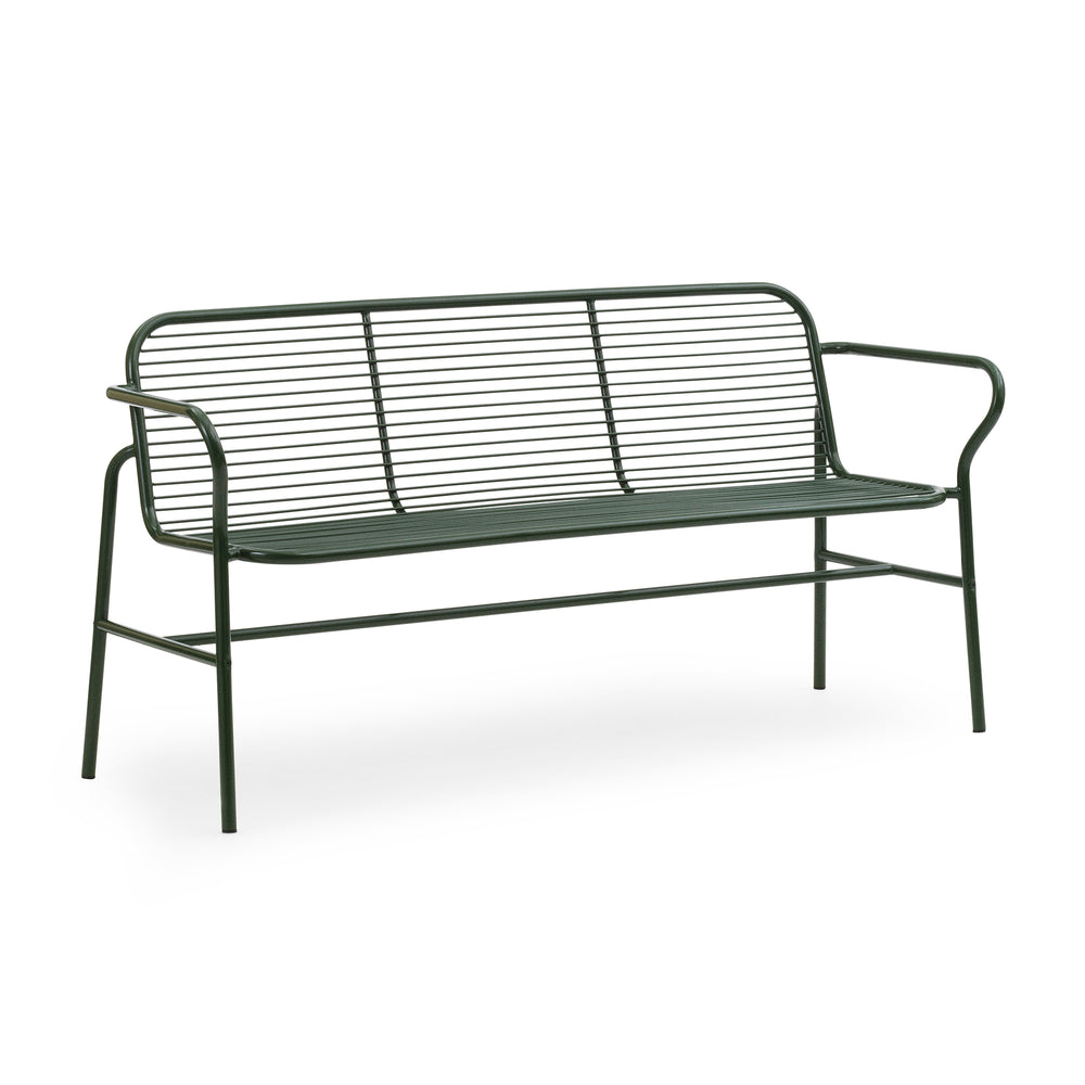 Normann Copenhagen - Vig Dining Bench | dunkelgrün