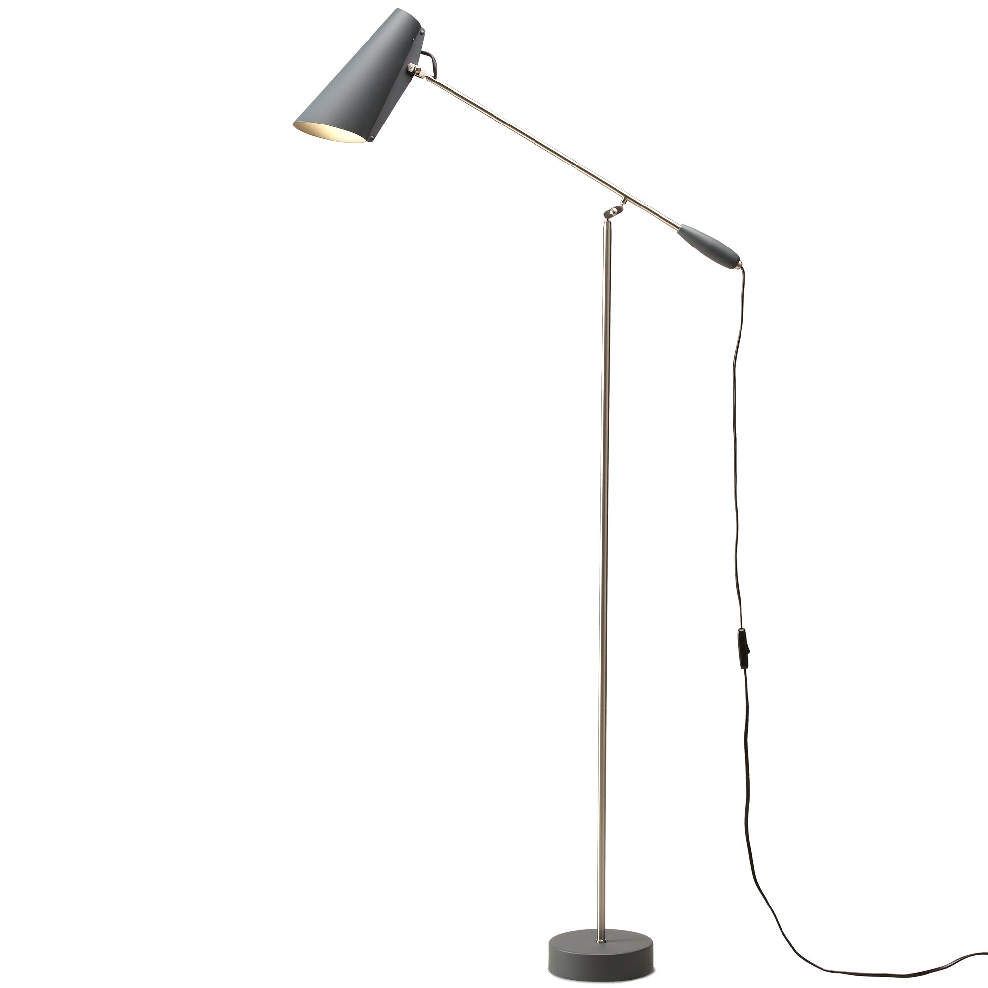 Northern - Birdy Stehleuchte | grau/metallic