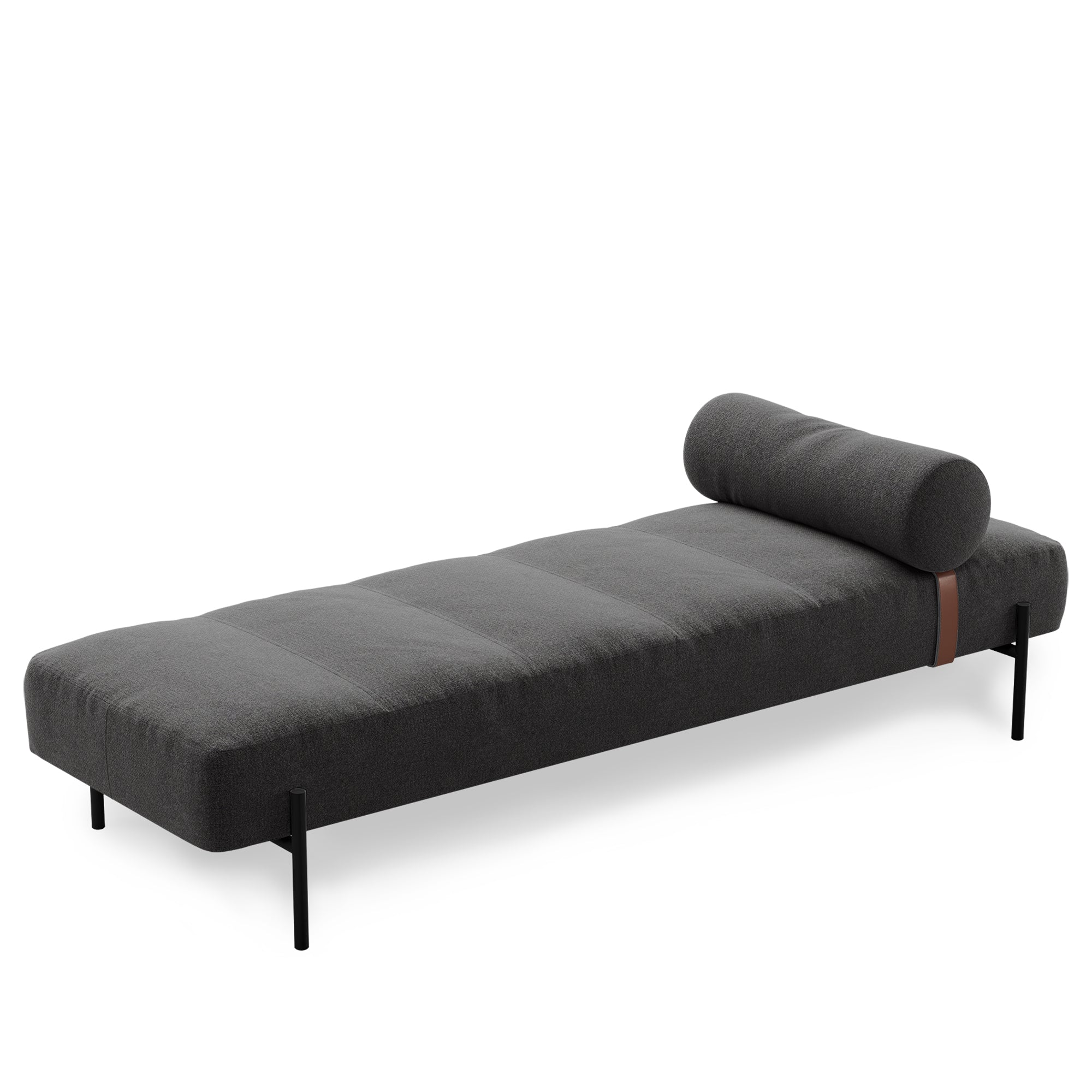 Northern - Daybe Daybed | Kvadrat Brusvik schwarz/dunkelgrau (08)