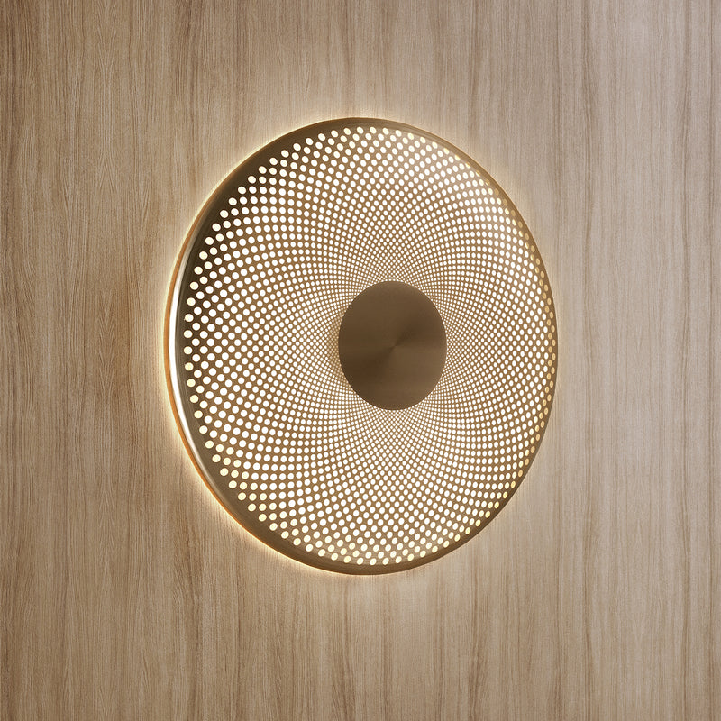 Northern - Glint LED Wandleuchte | Ø 25 cm / messing