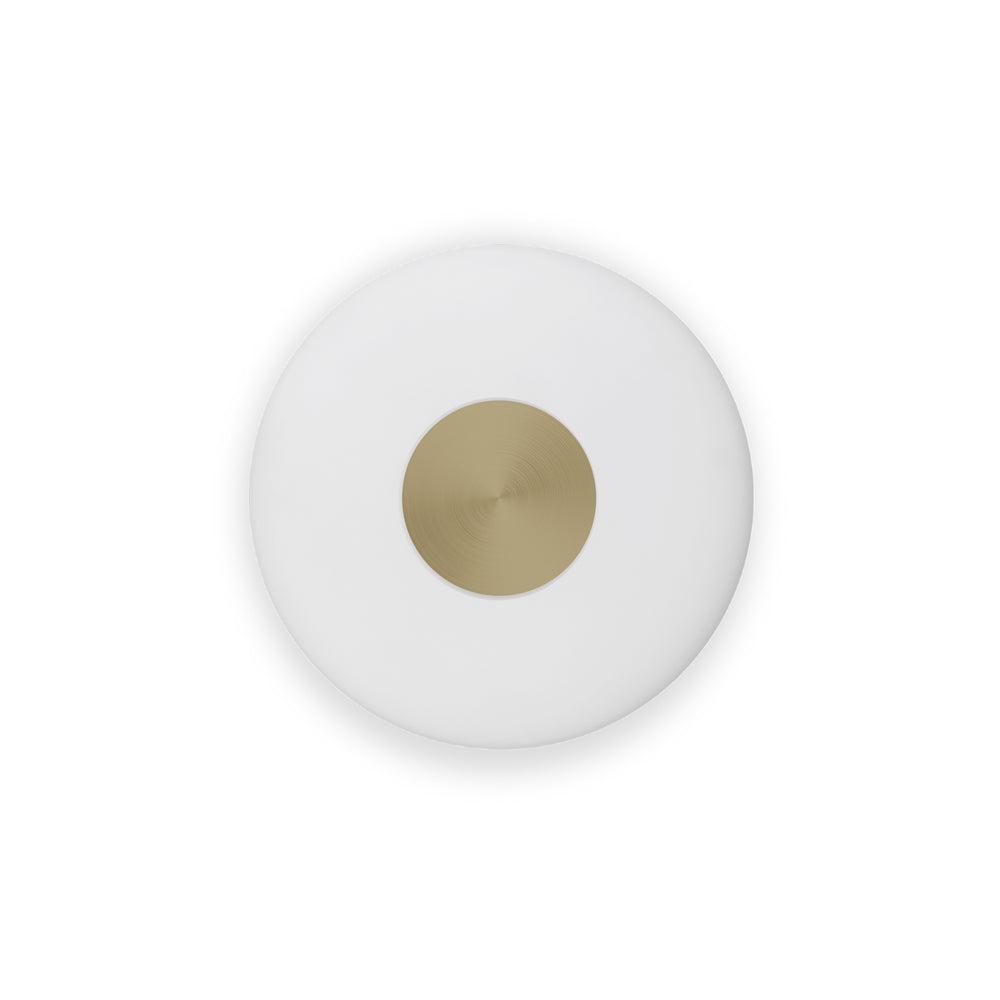 Northern - Glint LED Wandleuchte | Ø 25 cm / opalweiß/Messing