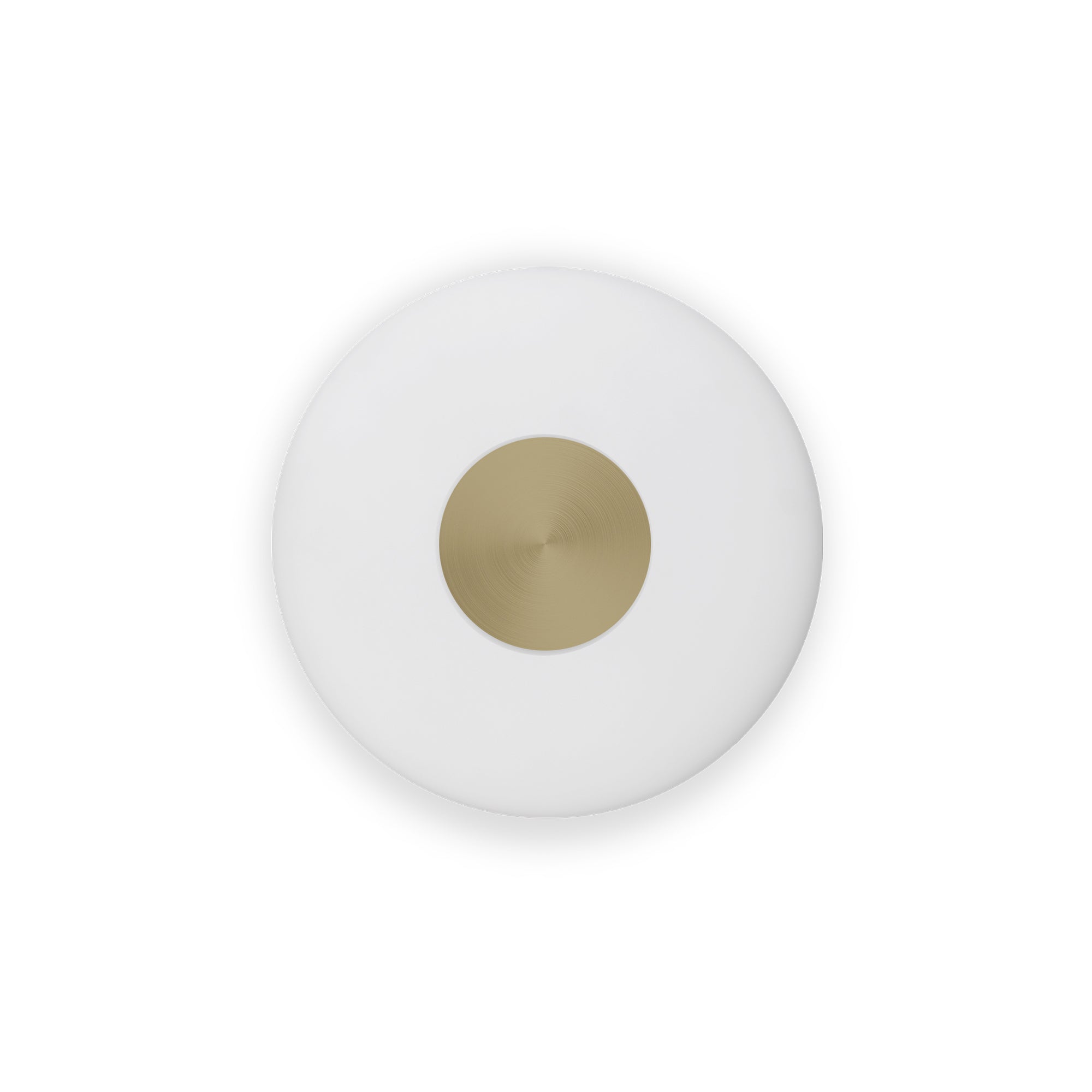 Northern - Glint LED Wandleuchte | Ø 25 cm / opalweiß/Messing