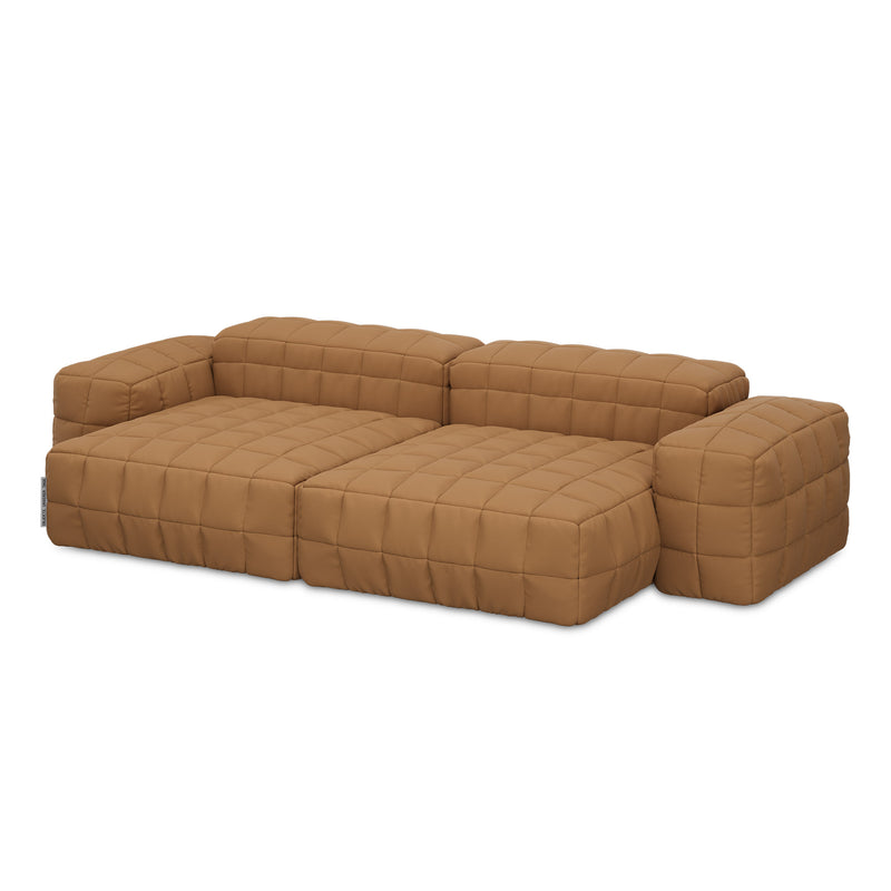 OUT Objekte unserer Tage - Henn Sofa 03 | Kvadrat Haku cognac (0351)