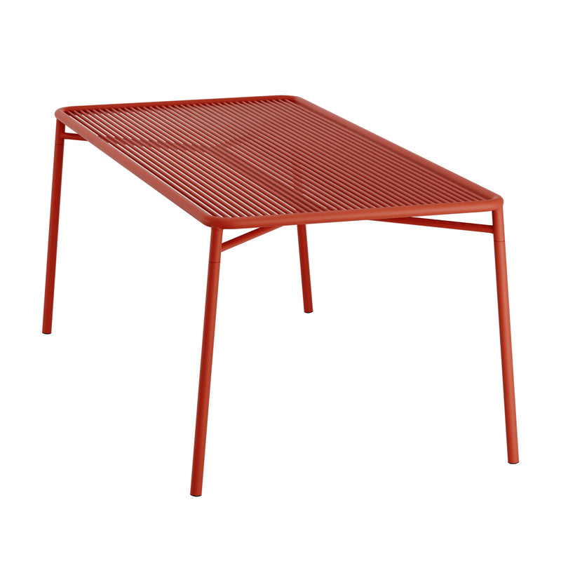 OUT Objekte unserer Tage - Ivy Gartenesstisch | 170 x 90 cm / sienna rot