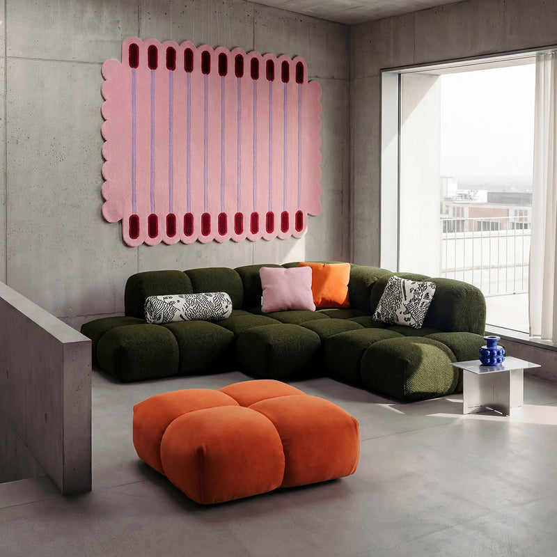 OUT Objekte unserer Tage - Sander 02 2.5-Sitzer Sofa