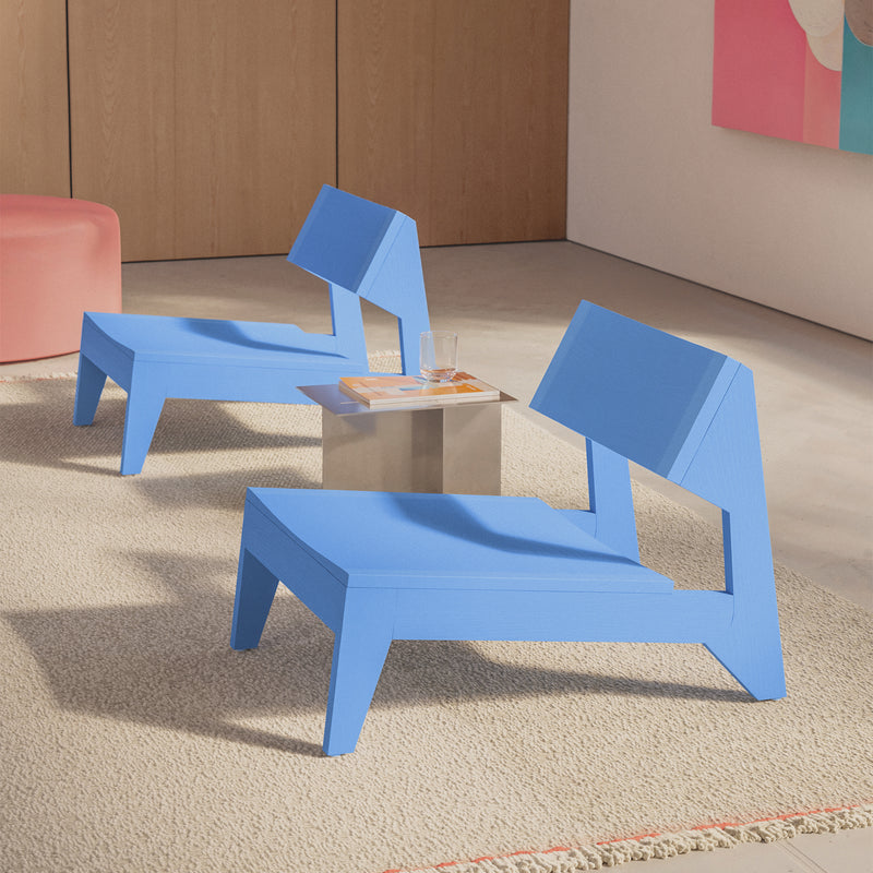 OUT Objekte unserer Tage - Schulz Lounge Chair | himmelblau