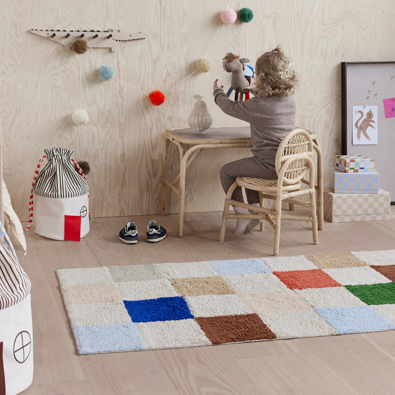 OYOY Mini - Chess Teppich | 168 x 84 cm