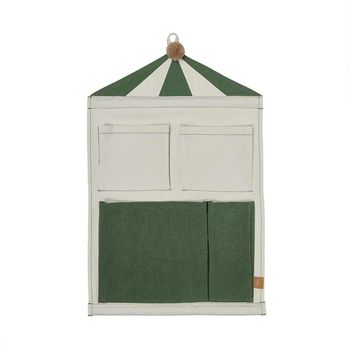 OYOY Mini - Circus Wandaufbewahrung | clay/green