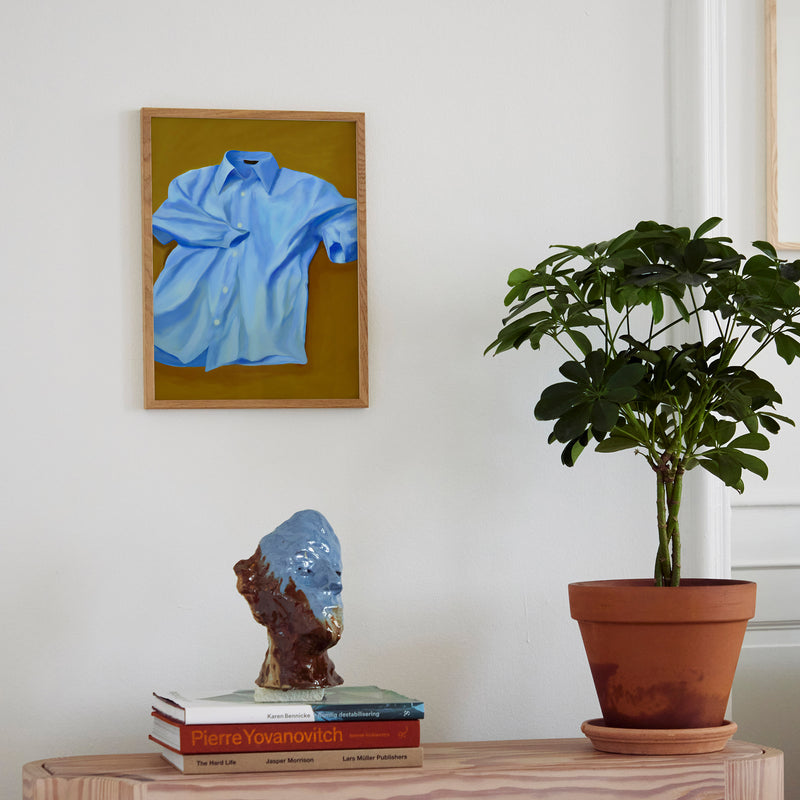 Paper Collective - Blue Shirt Poster | 30 x 40 cm