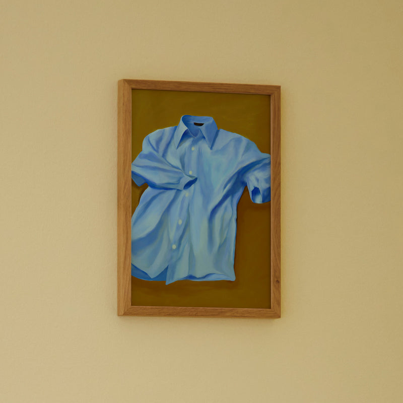 Paper Collective - Blue Shirt Poster | A4
