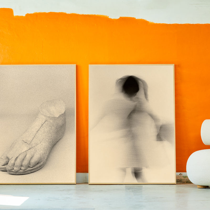 Paper Collective - Blurred Girl Poster
