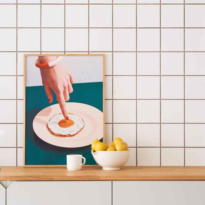 Paper Collective - Fried Egg Poster