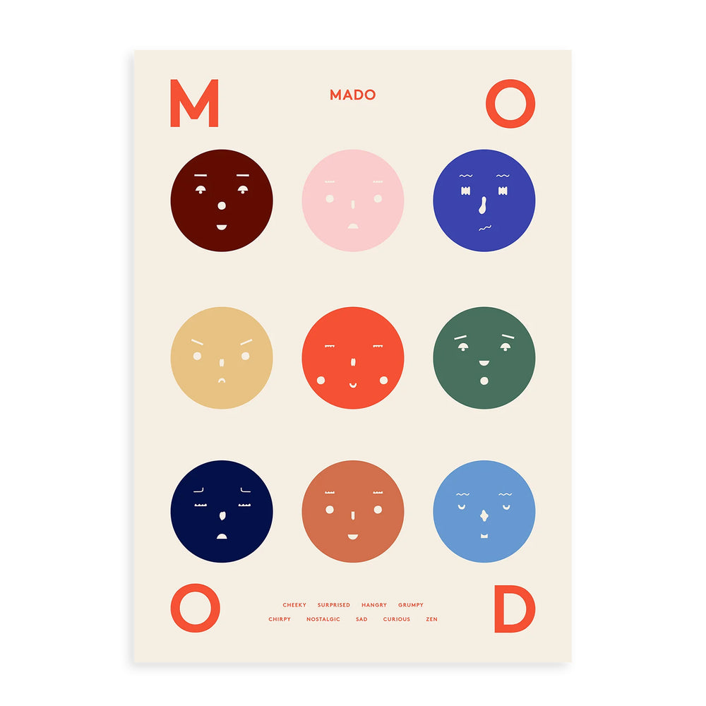 Paper Collective - Nine Moods | 70 x 100 cm