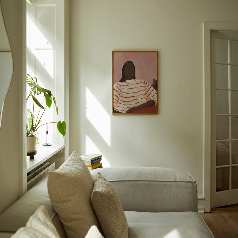 Paper Collective - Red Stripes Poster