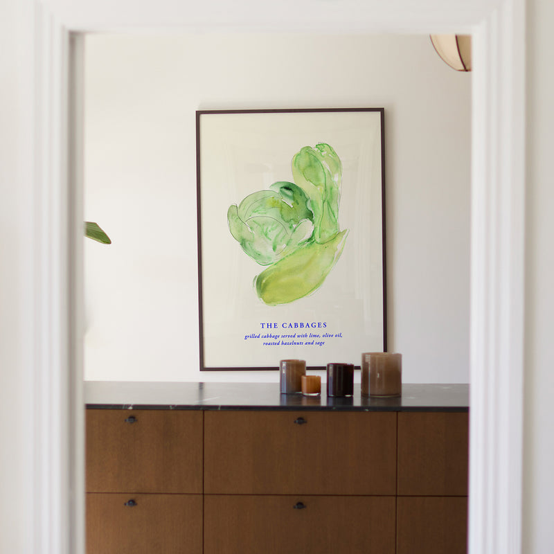 Paper Collective - The Cabbages Poster | 100 x 140 cm