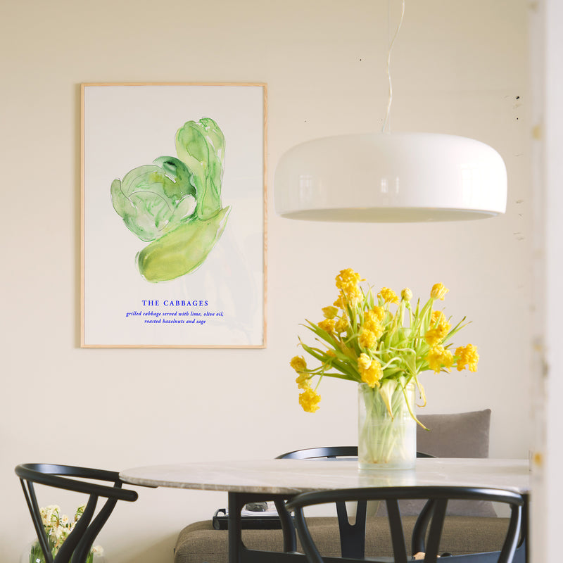 Paper Collective - The Cabbages Poster