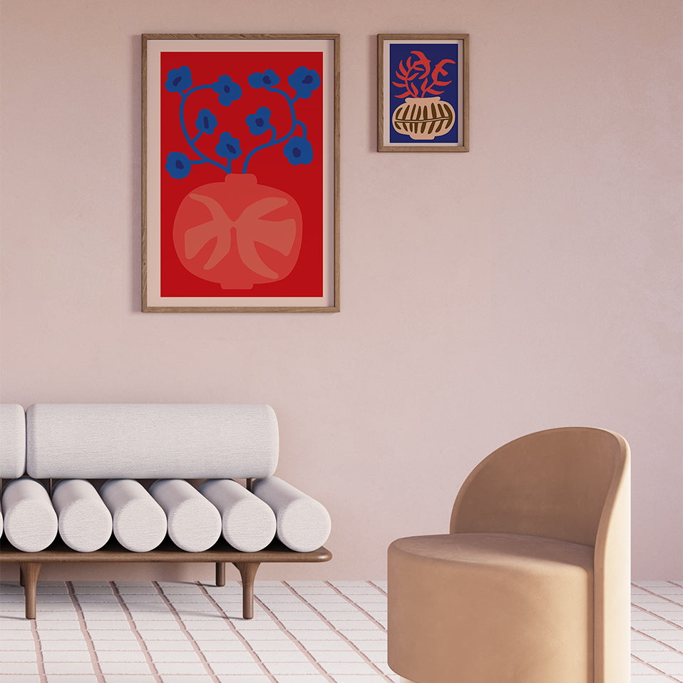 Paper Collective - Floral Wings Poster