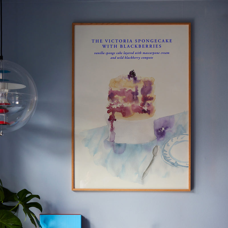 Paper Collective - The Victoria Spongecake Poster | 70 x 100 cm
