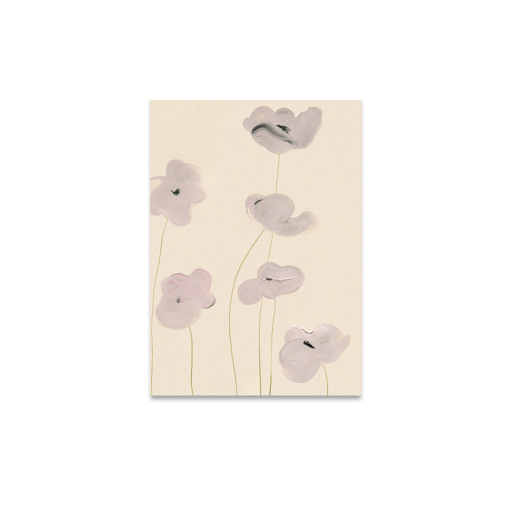 Paper Collective - White Vallmo Poster | 30 x 40 cm