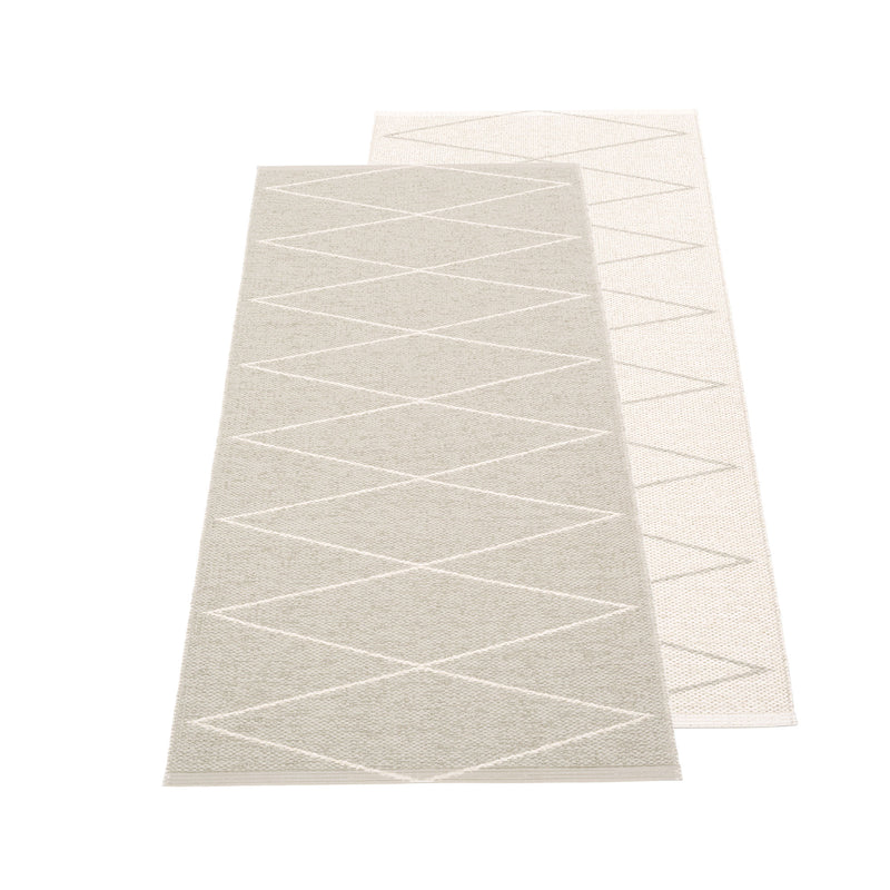 Pappelina - Max Wendeteppich (70 cm) | 70 x 160 cm / linen/vanilla