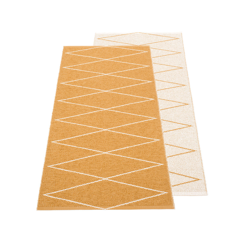 Pappelina - Max Wendeteppich (70 cm) | 70 x 160 cm / ocker/vanilla