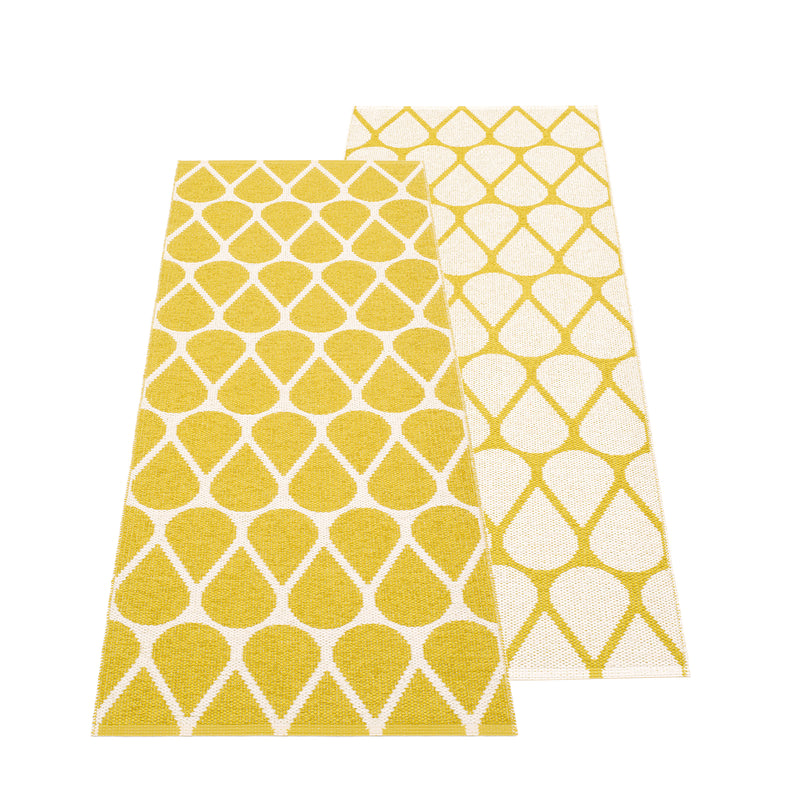 Pappelina - Otis Teppich (70 cm) | 70 x 200 cm / mustard/vanilla