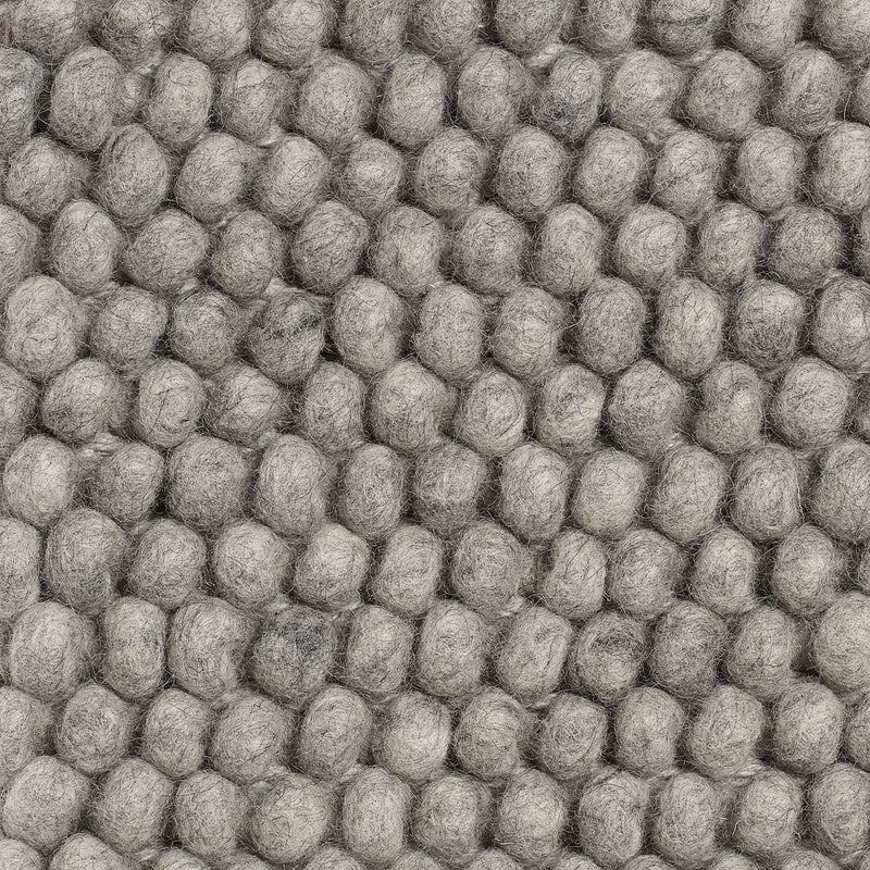 HAY - Peas Teppich | 140 x 200 cm / medium grey