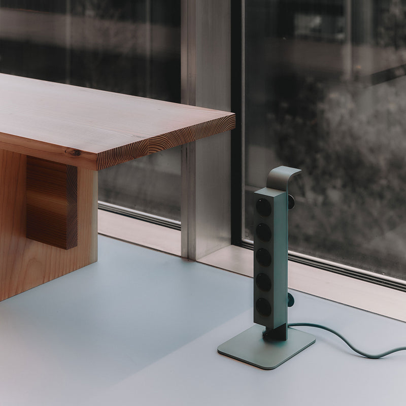Pedestal - Power Beam | 2 Meter / mossy green, 5 Meter / mossy green