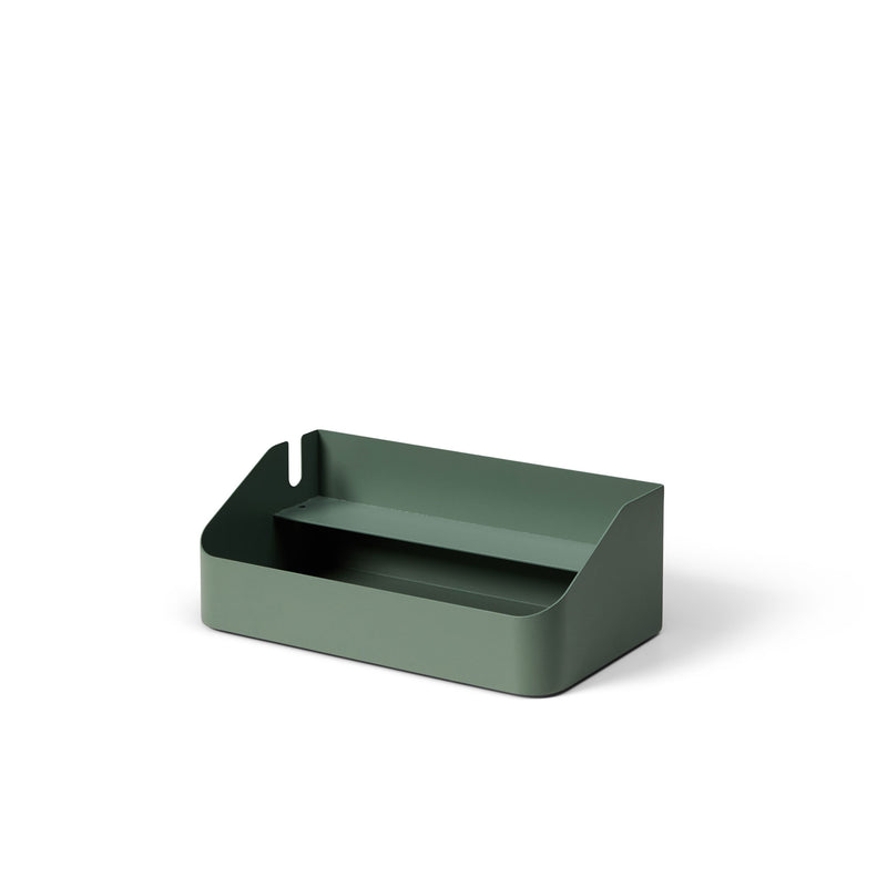 Pedestal - Power Tray | single / mossy green
