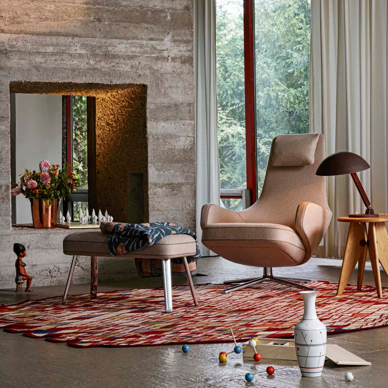 Vitra - Repos Sessel und Ottoman