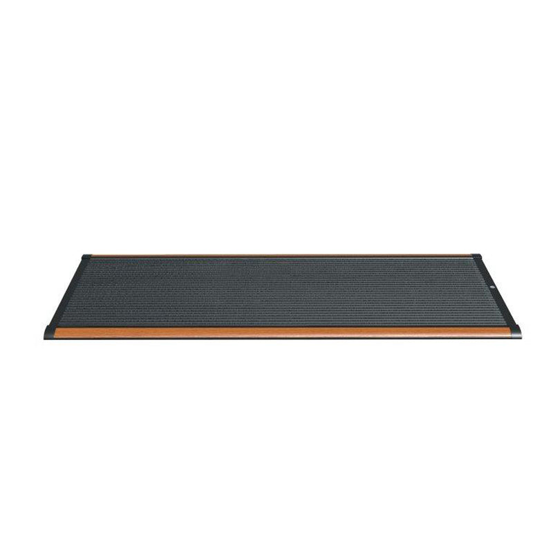 Rizz - Fußmatte Outdoor | 120 × 70 cm / Teak/anthrazit