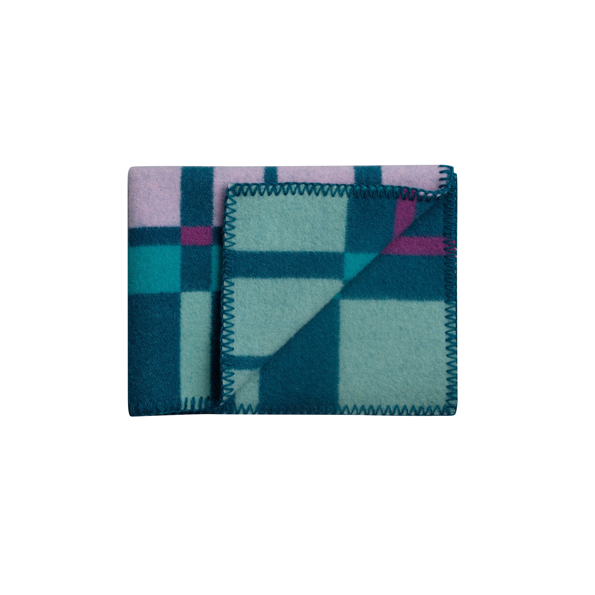 Røros Tweed - City Babydecke | aqua