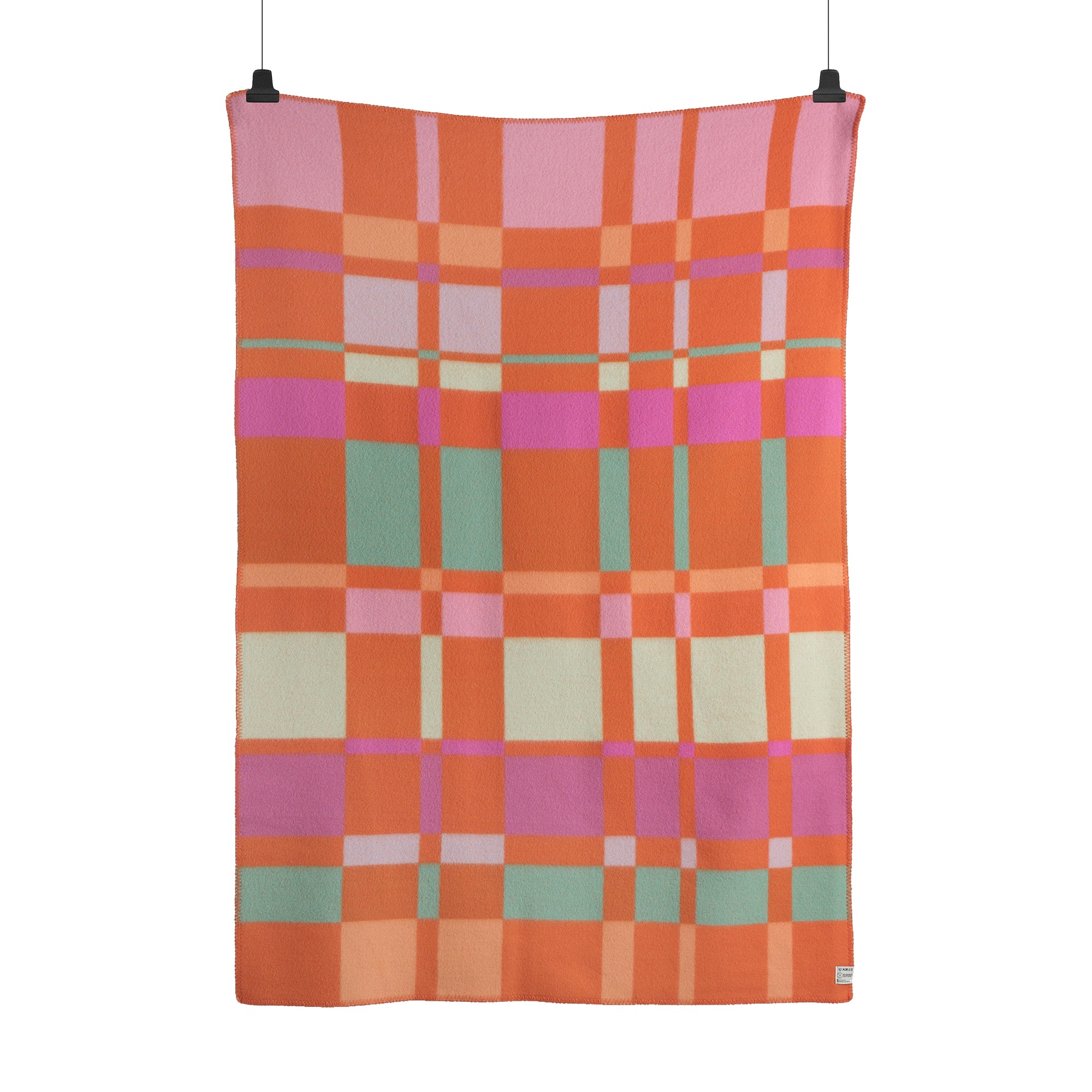 Røros Tweed - City Wolldecke | orange