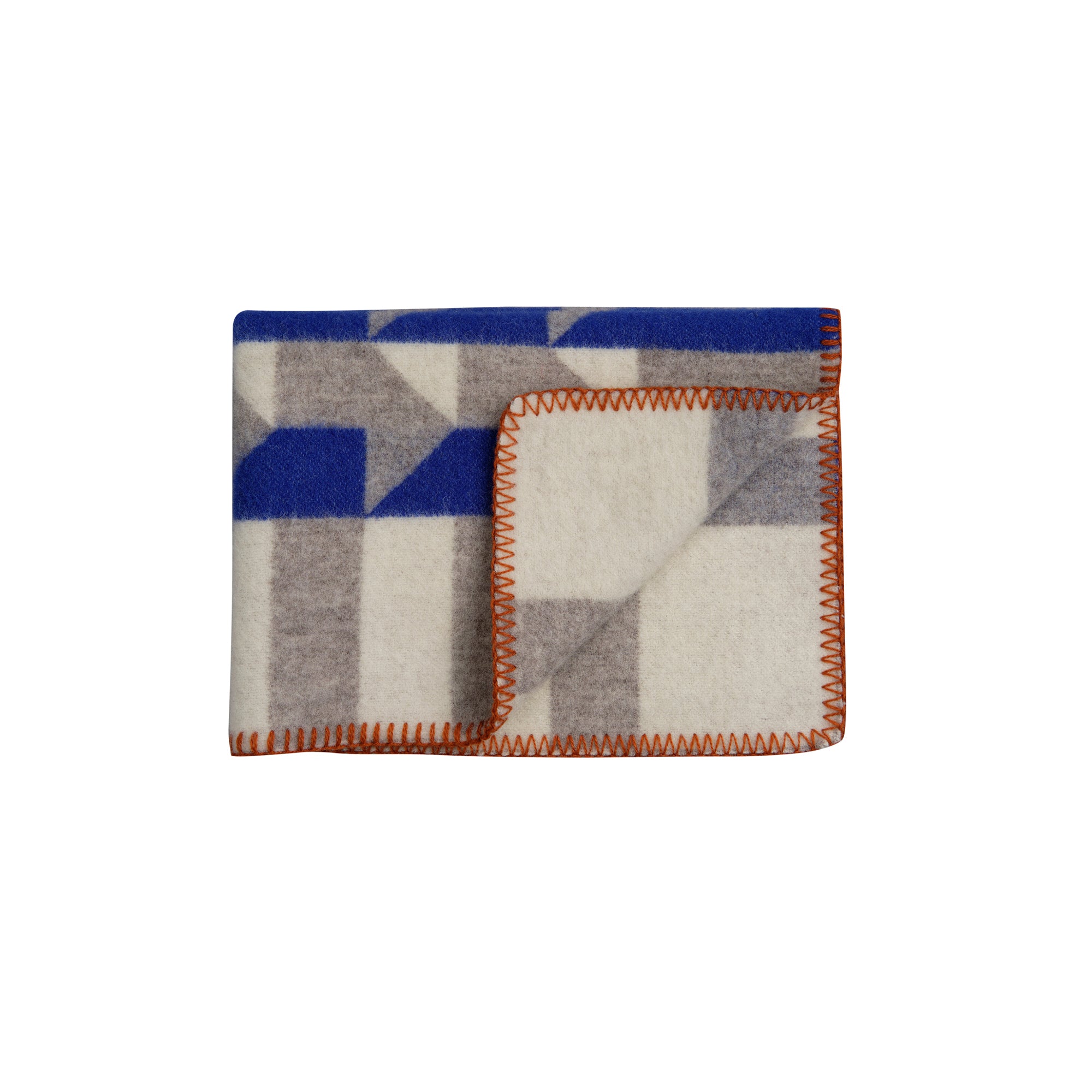 Røros Tweed - Kvam Babydecke | blau