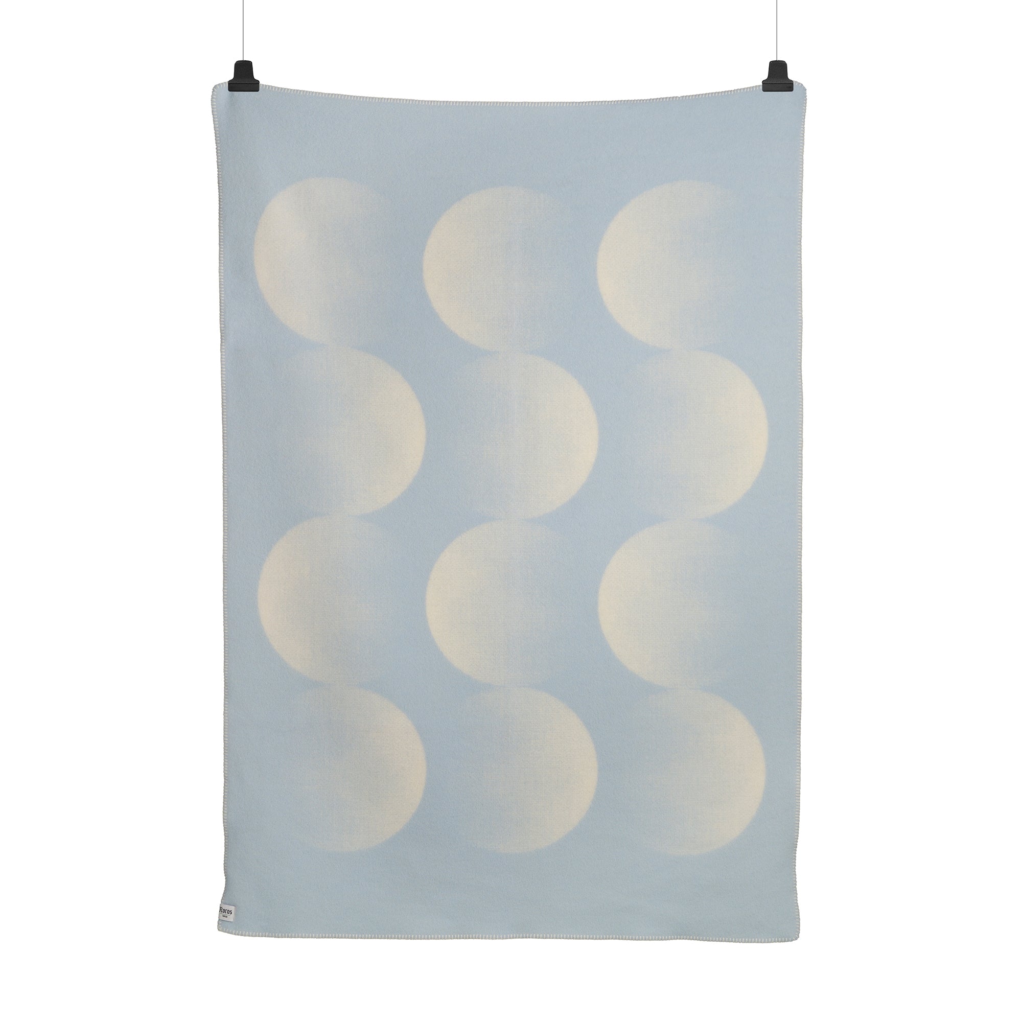 Røros Tweed - MOON Decke | blau