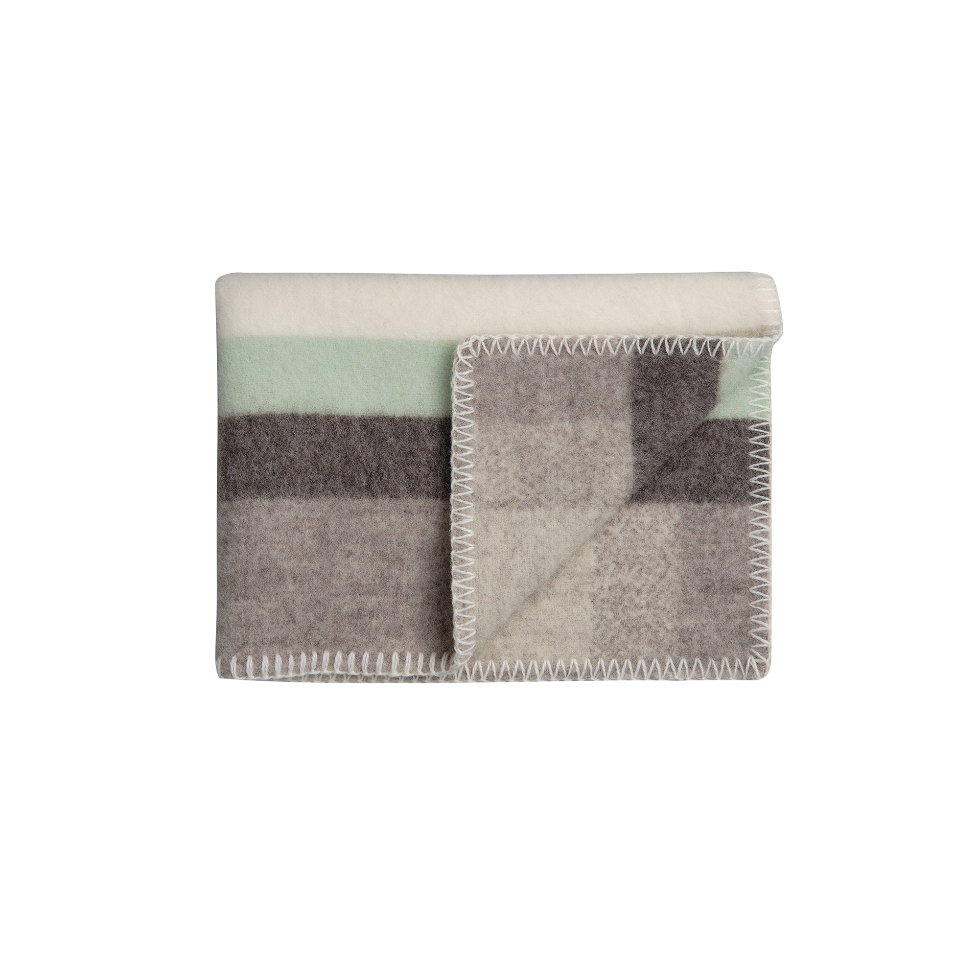 Røros Tweed - Mikkel Baby Wolldecke | grau