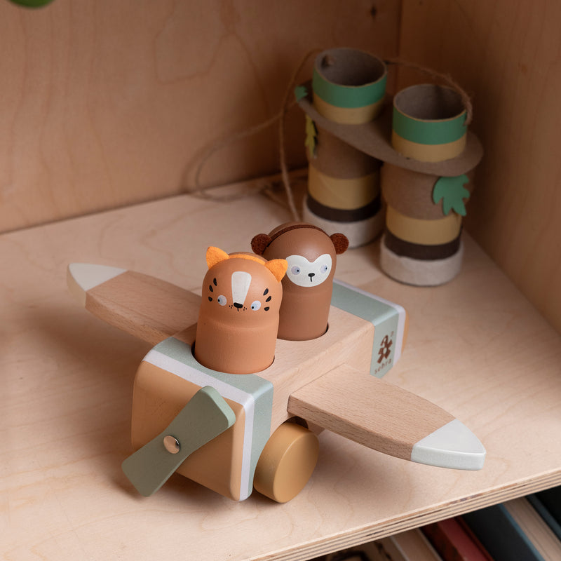 Sebra - Flugzeug aus Holz