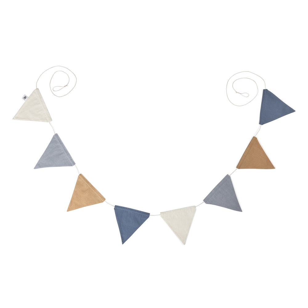 Sebra - Girlande | forest lake blue