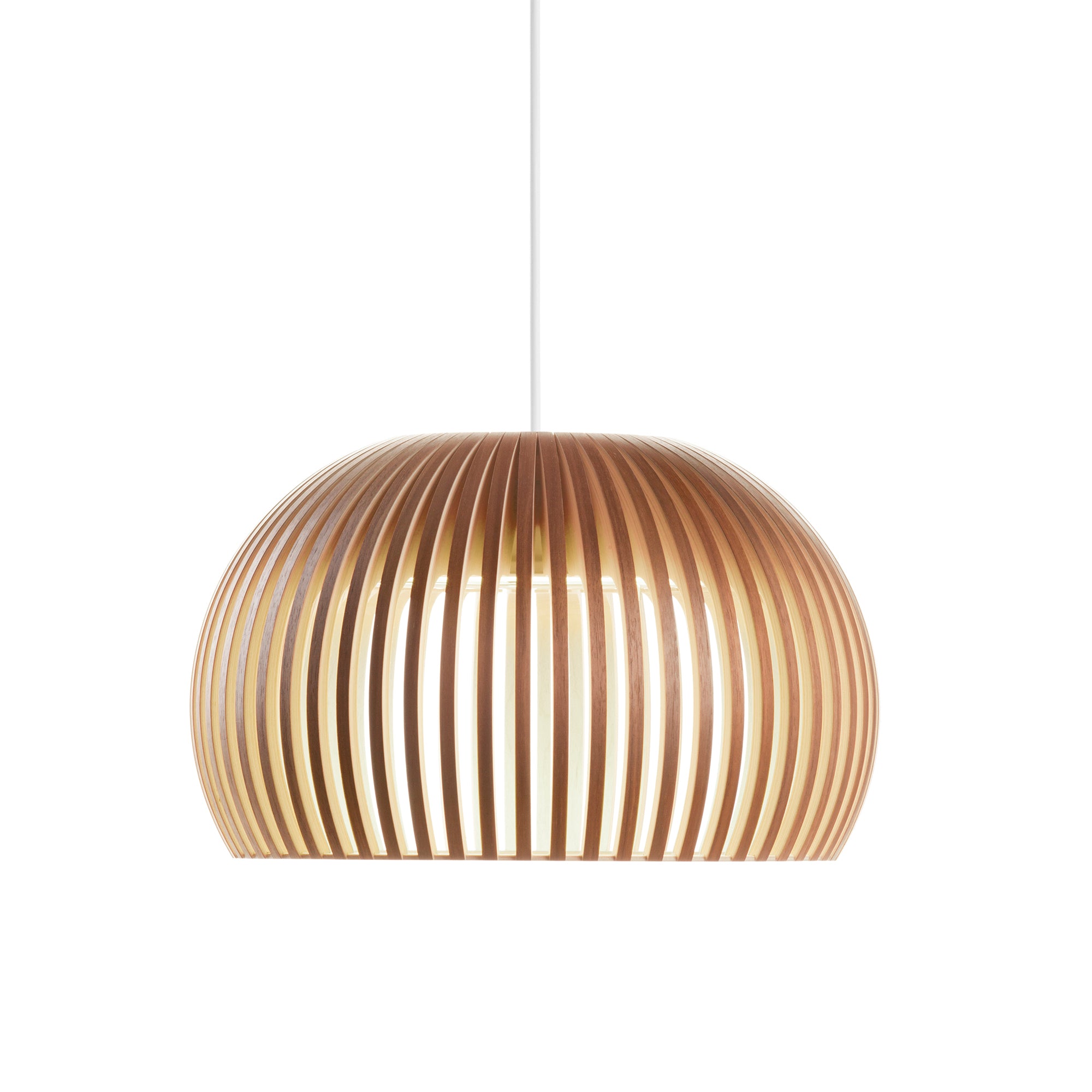 Secto - Atto LED-Pendelleuchte | walnuss