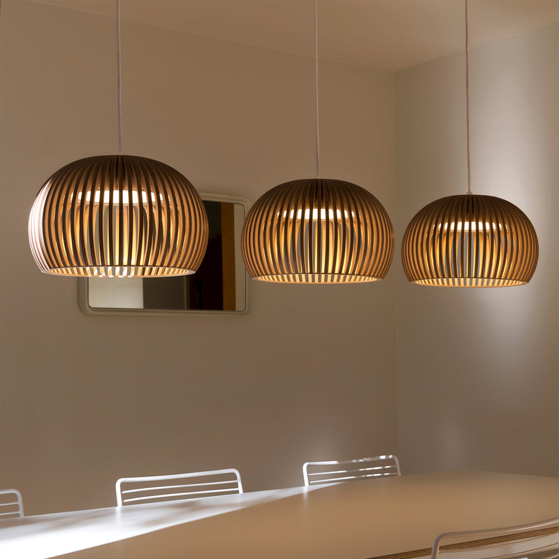 Secto - Atto LED-Pendelleuchte | walnuss