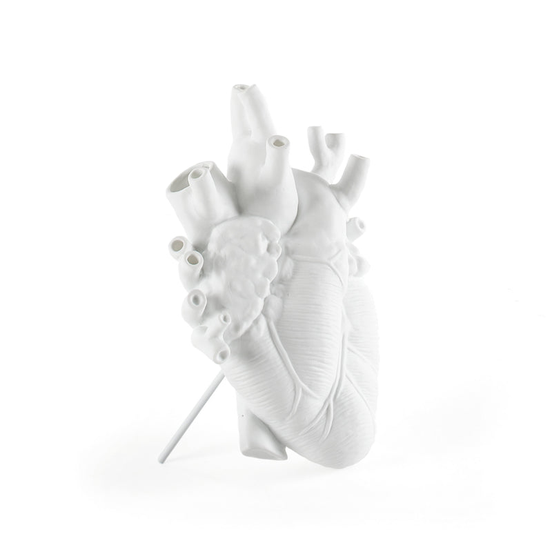 Seletti - Love in Bloom Heart Vase | weiß