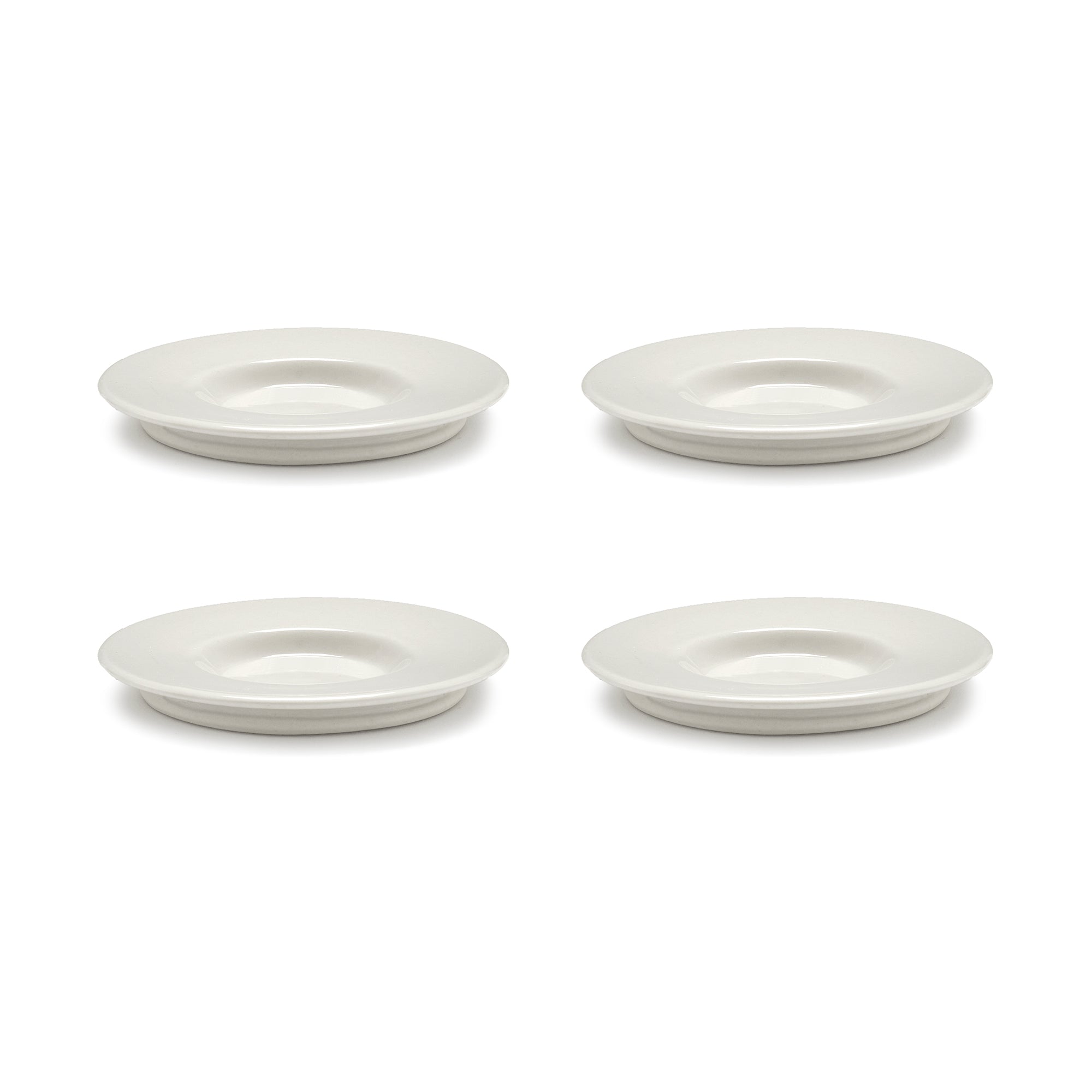 Serax - Dune Untertasse zur Espressotasse by Kelly Wearstler | Alabaster